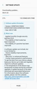 Samsung Oreo beta November update download