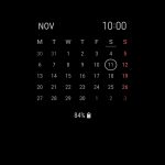 Samsung Galaxy S8 Always on Display Clock 10