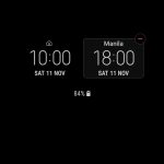 Samsung Galaxy S8 Always on Display Clock 11