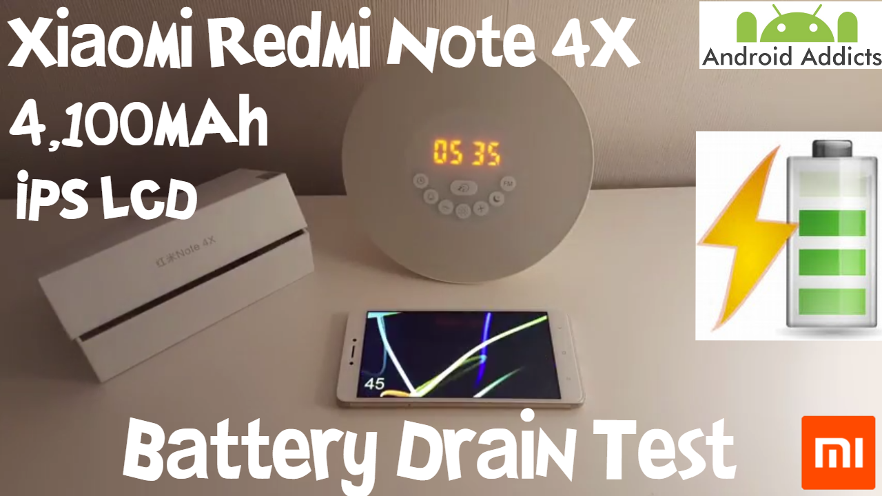 xiaomi redmi note 4x battery drain test
