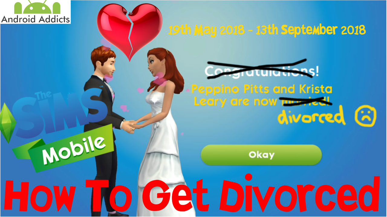 The Sims Mobile How To Get Divorced 2018