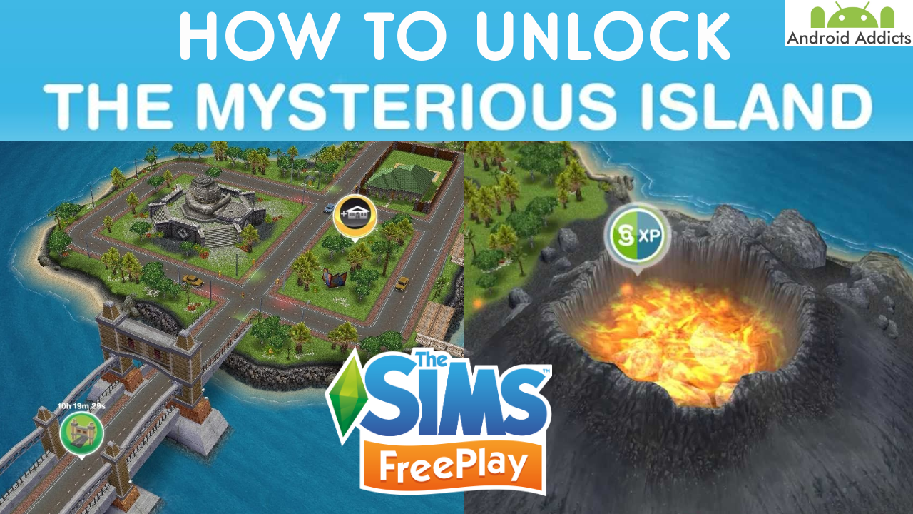 the sims freeplay how to unlock the mysterious island