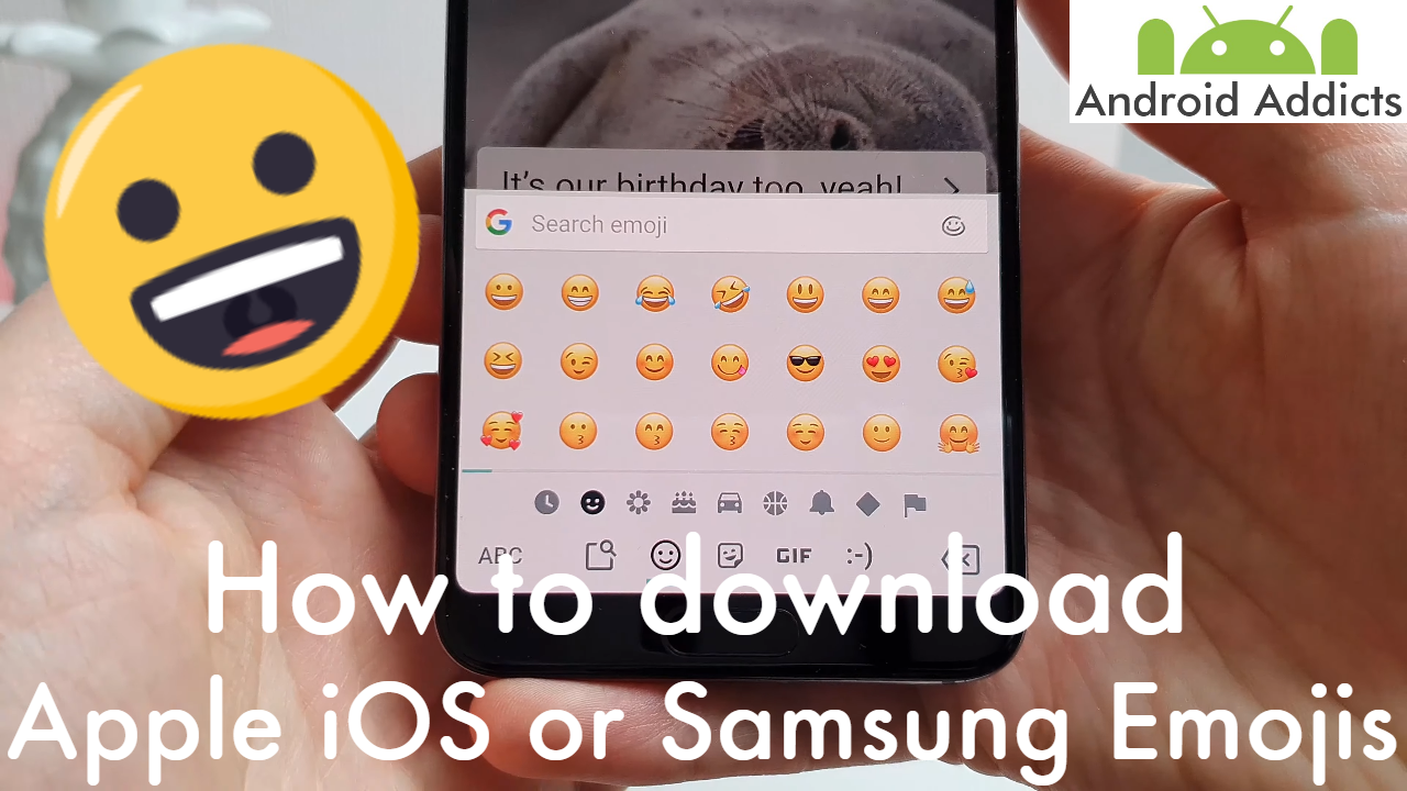 How to download Apple iOS/Samsung Emojis on Android (Huawei/Honor phones)