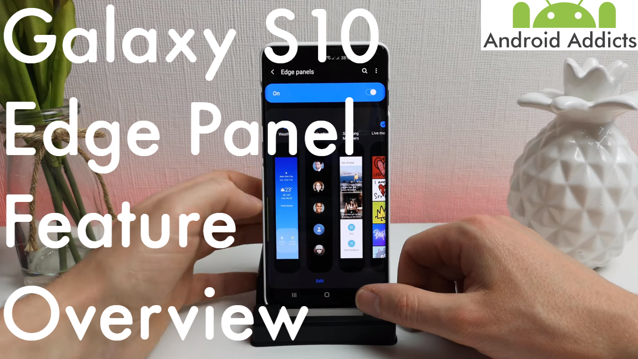 samsung galaxy s10 edge panel