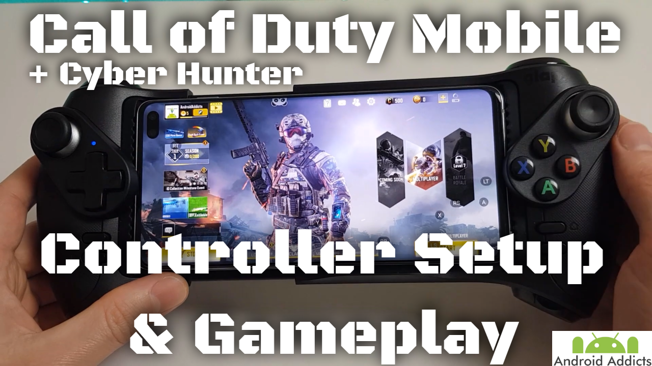 Call of Duty Mobile Android - Controller Gameplay & Setup Cyber Hunter