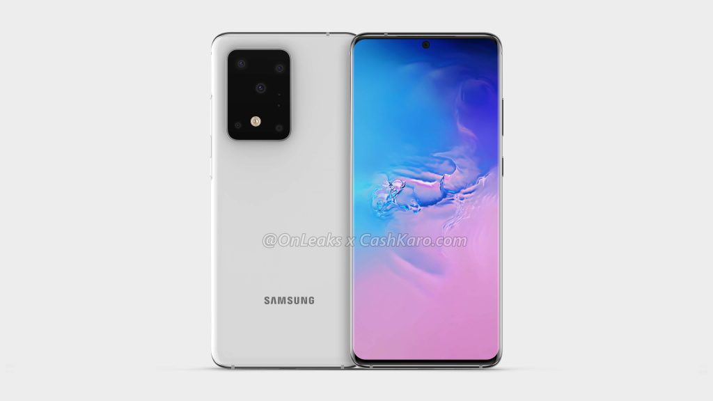 Samsung Galaxy S20+ 5G Leaked Render 2