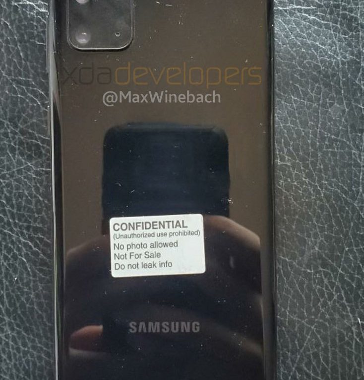 Samsung Galaxy S20+ 5G Leaked Photo 2