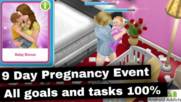 The Sims Freeplay A Bumpy Ride 9 Day Pregnancy Event Support Tasks Android Addicts