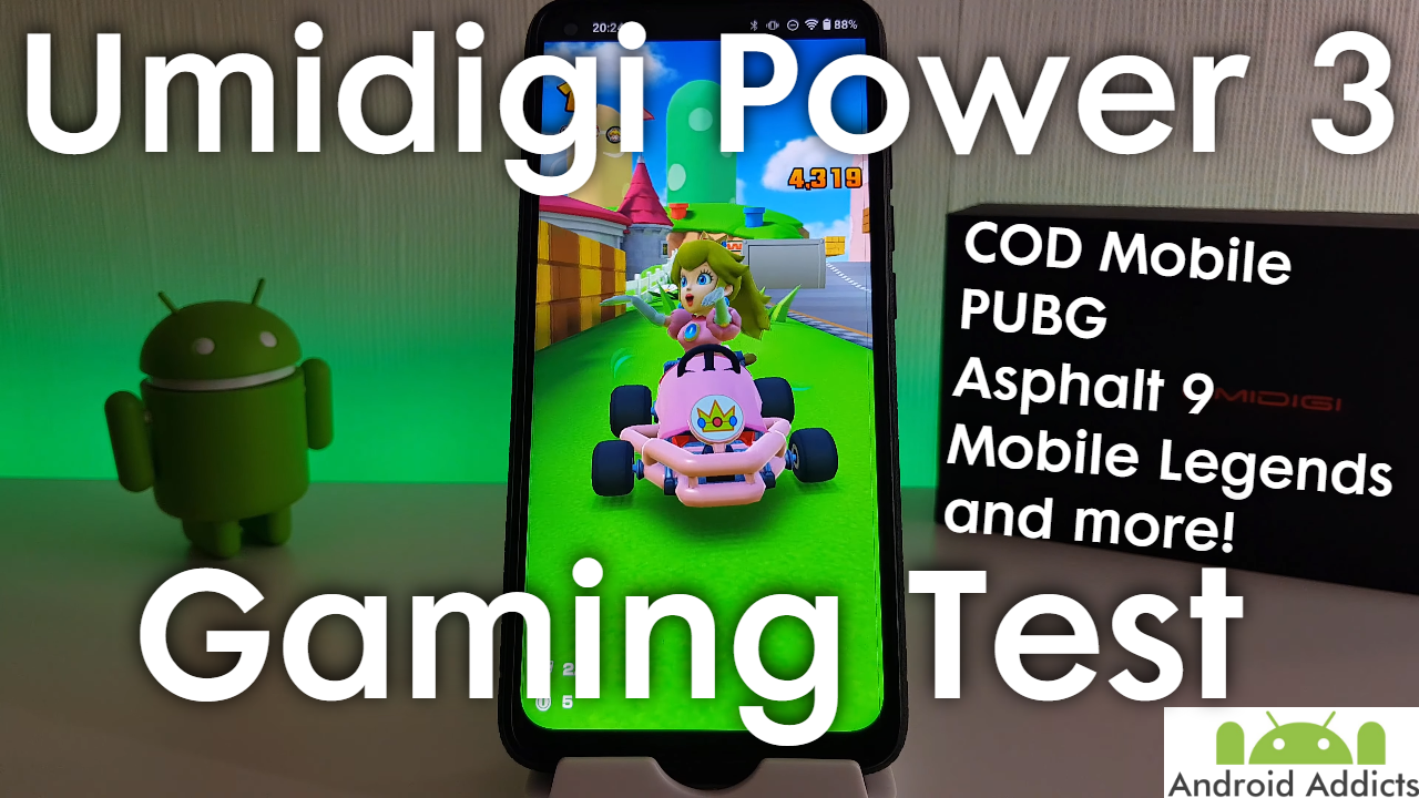 Umidigi Power 3 - Gaming Test - COD Mobile, PUBG, Mobile Legends, Asphalt 9