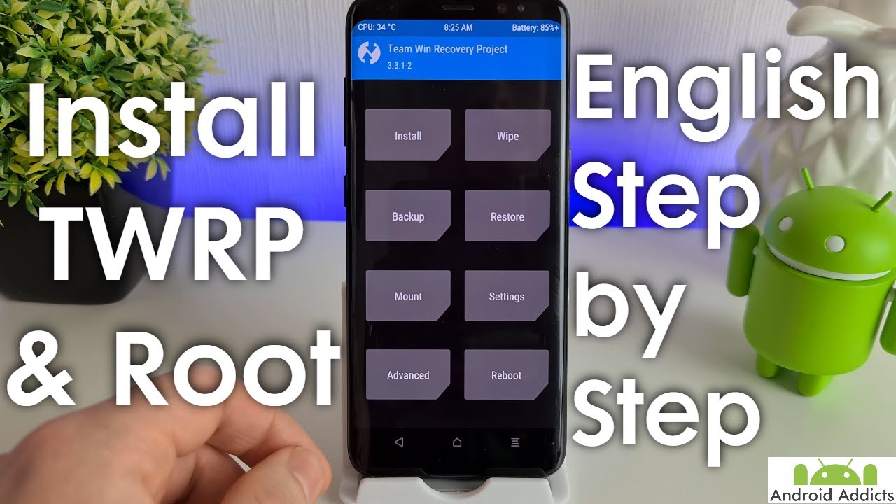 how to instapp twrp and root