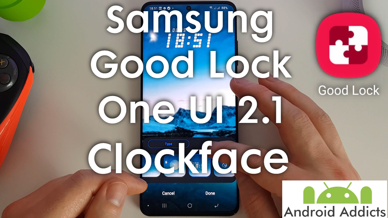 samsung good lock clockface