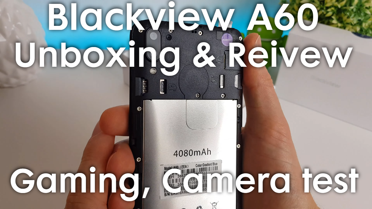 Blackview A60 Smartphone Review - Camera and Gaming Test