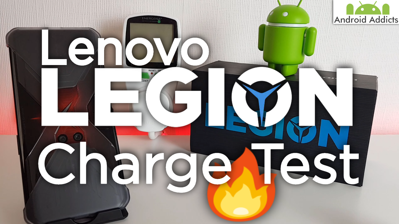 Lenovo Legion Pro/Duel Phone Battery Charge Test