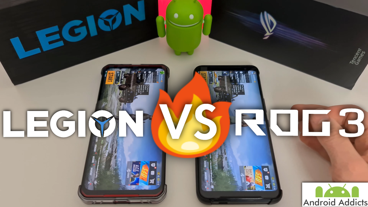 Lenovo Legion vs Asus Rog Phone 3 - Speed Test