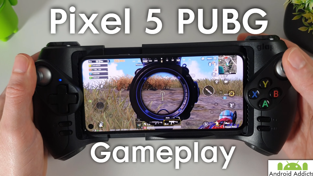 Google Pixel 5 PUBG Gameplay Test
