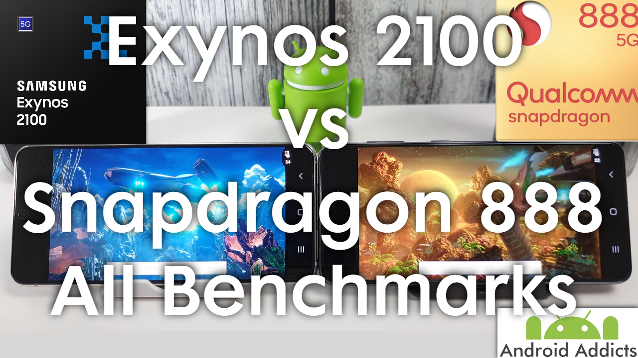 Exynos 2100 vs Snapdragon 888 Benchmark AnTuTu/GeekBench/3DMark Galaxy S21