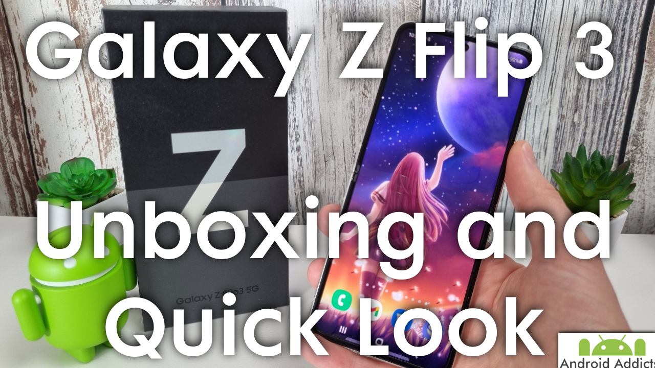Samsung Galaxy Flip 3 Unboxing, Quick Look and Cover View Review