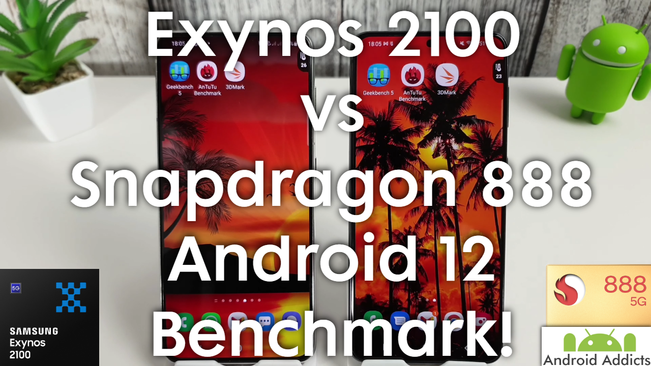 Galaxy S21 Android 12 Benchmark December Update! 2100 vs 888