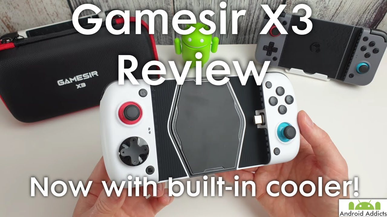 Gamesir X3 Controller Unboxing and Review (+ Cooler Testing)