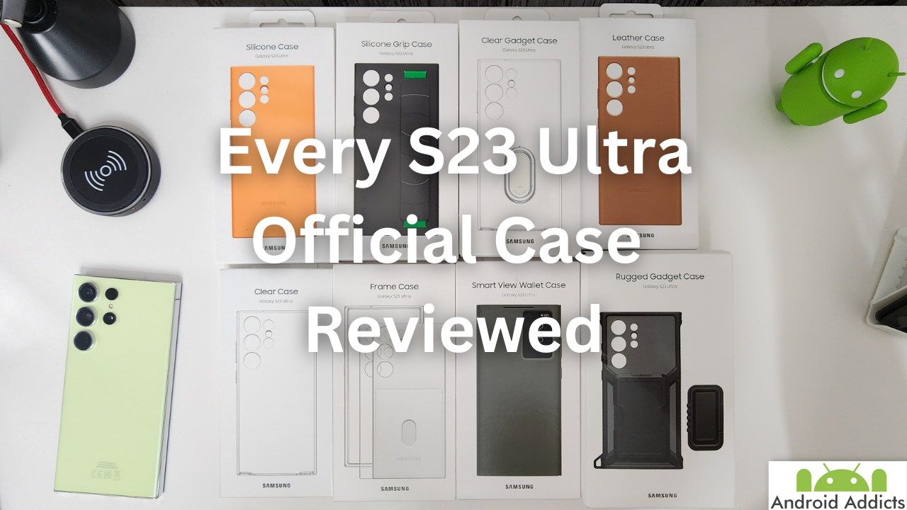 S23 Ultra Case Review - Official Samsung Rugged, Gadget, Frame + more!