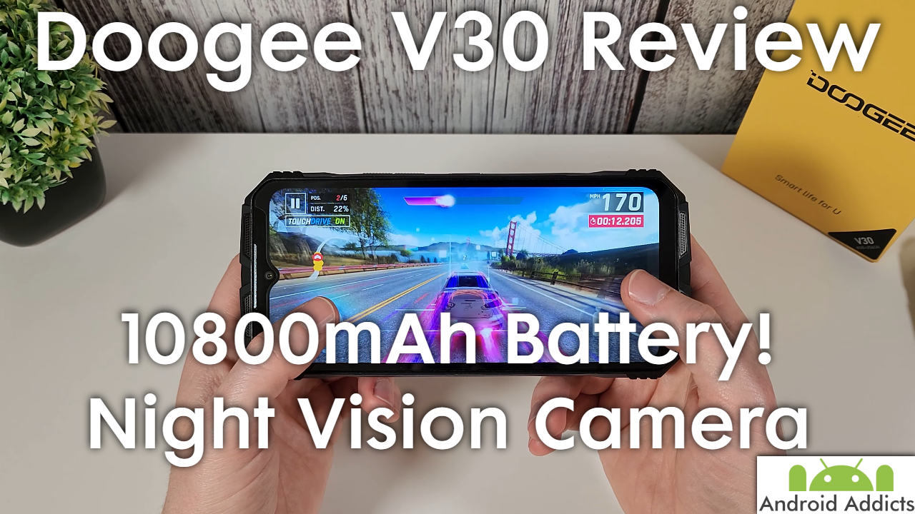 Doogee V30 Review 10800mAh Battery, Gaming Test & Night Vision Camera