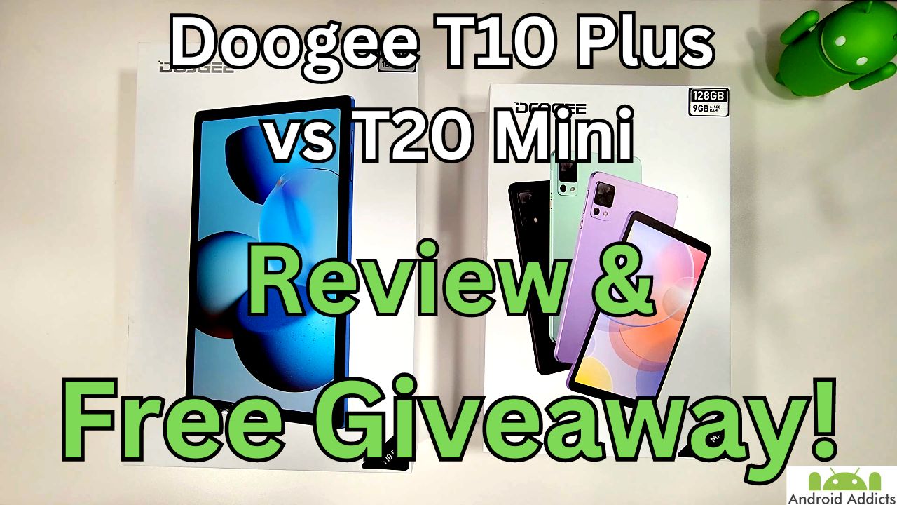 Doogee T10 Plus vs T20 Mini Review & Giveaway!