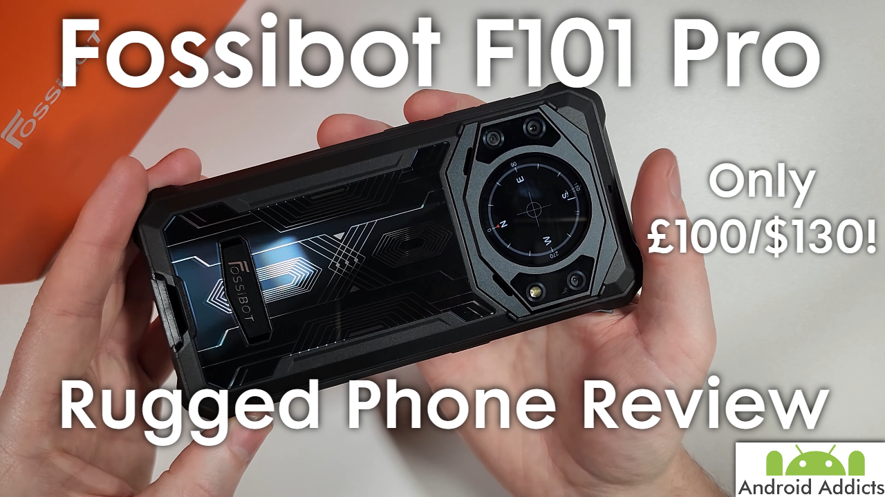 Fossibot F101 Pro Rugged Phone Review (Rear Screen, Camera, Gaming)