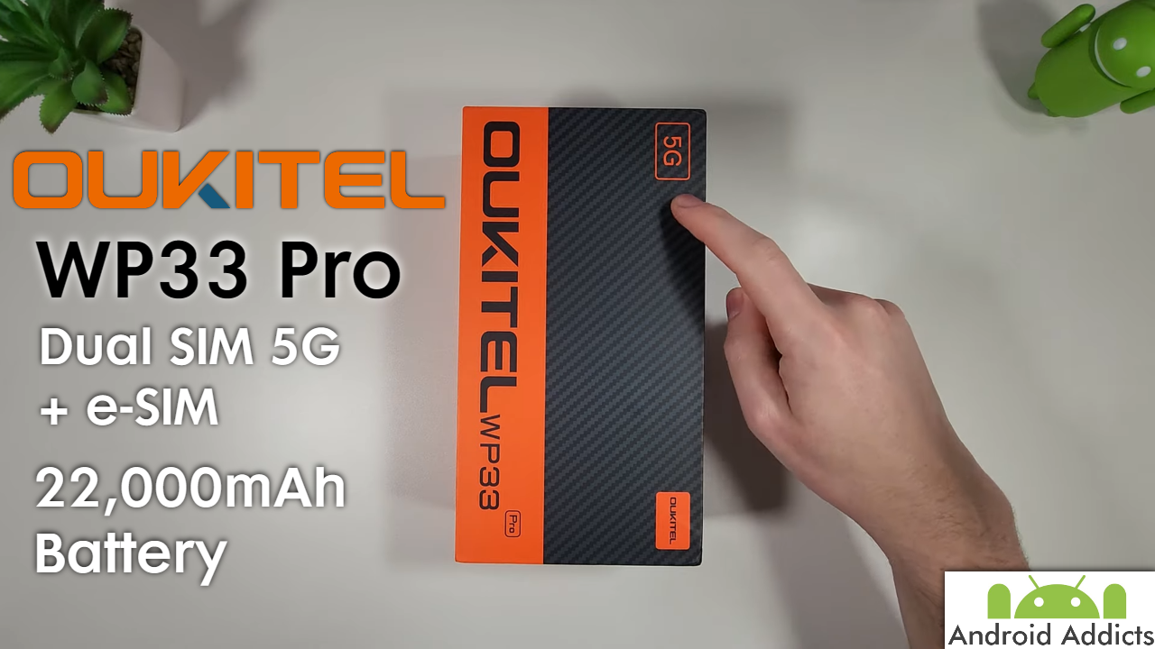 Oukitel WP33 Pro Review - Rugged, 5G, eSIM, Night Vision, 22,000mAh