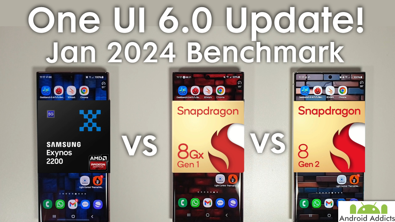 S23 Ultra VS S22 Ultra Benchmark - Android 14 One UI 6.0