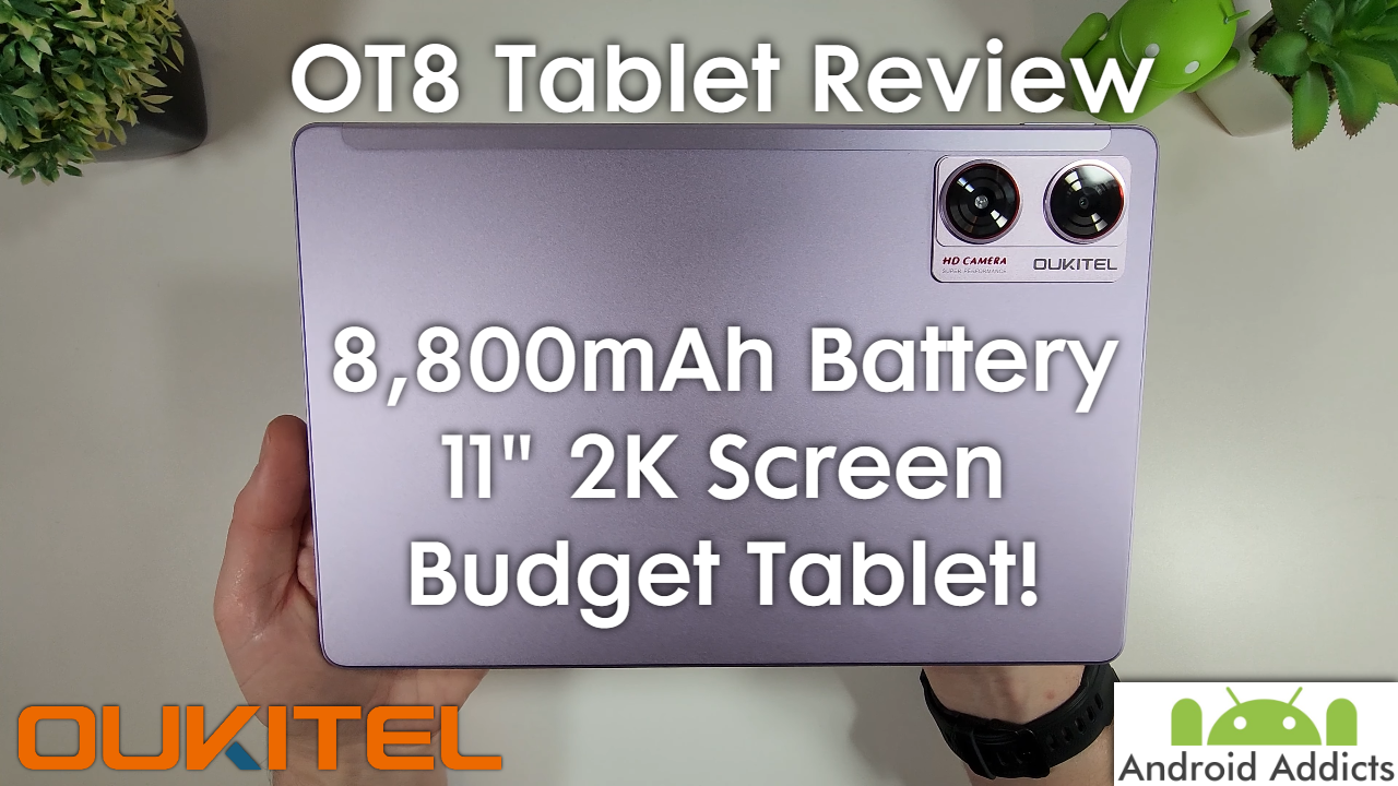 Oukitel OT8 Tablet Review - 11" 2K Display, 8,800mAh, Budget Tablet