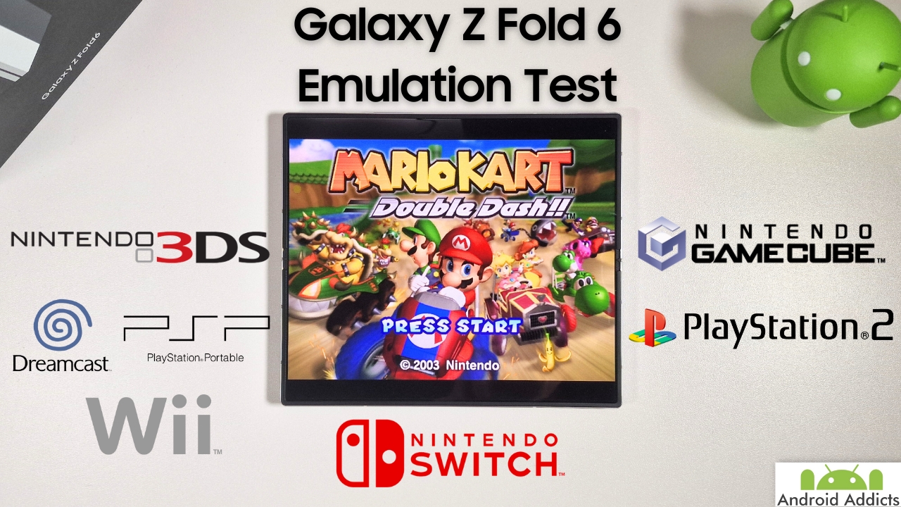 Galaxy Z Fold 6 Emulation Test - Citra, Dolphin, Egg NS and more!