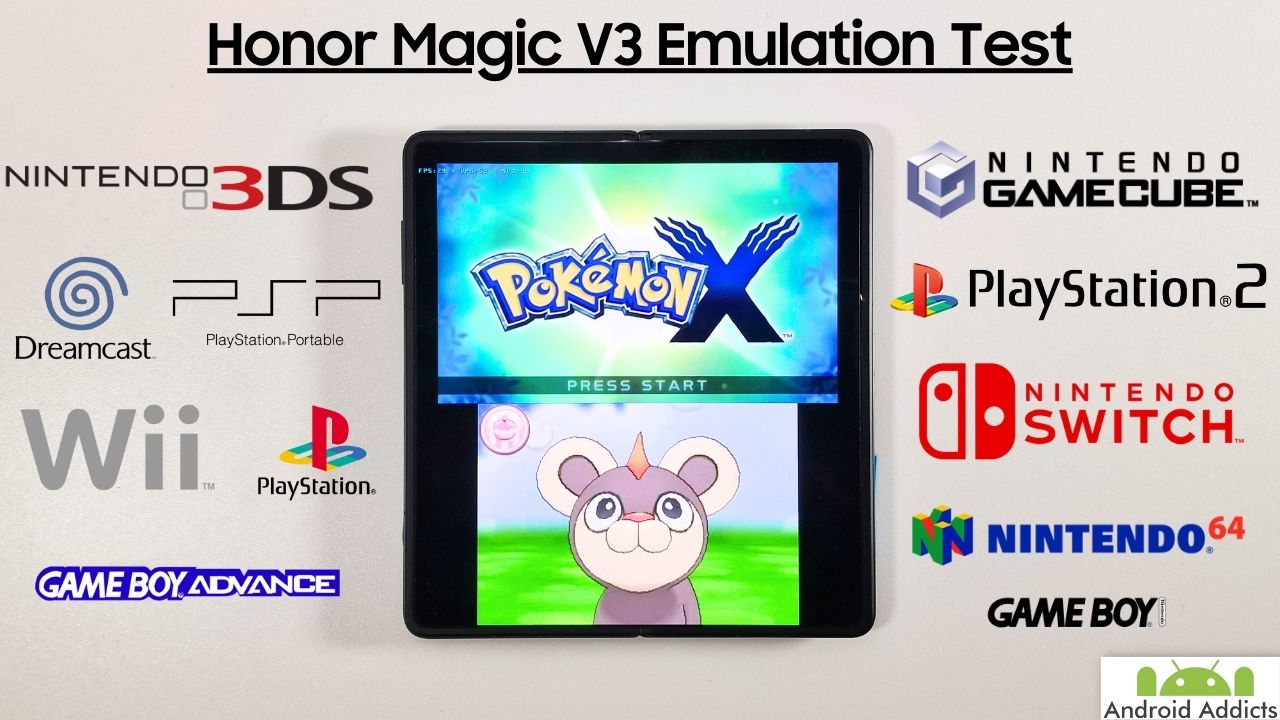 Honor Magic V3 Emulator Test Review - Yuzu, Dolphin, Citra and more!