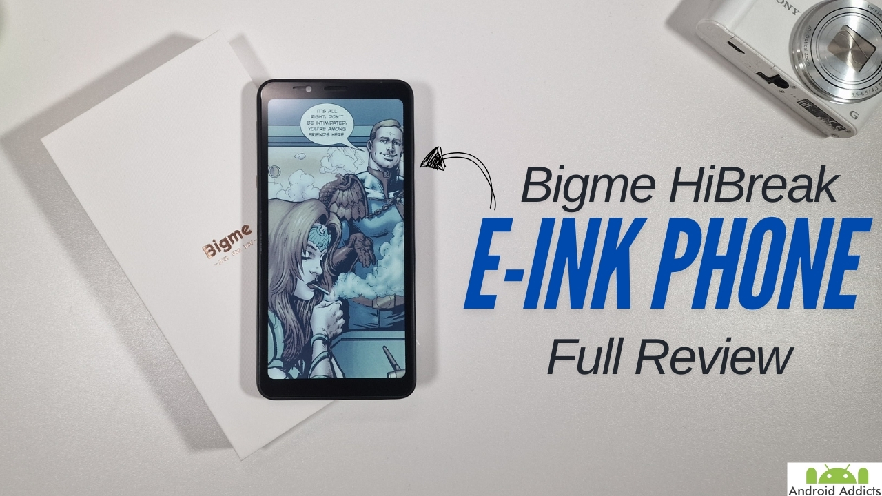 Bigme HiBreak Colour E-Ink Display Android Phone Review