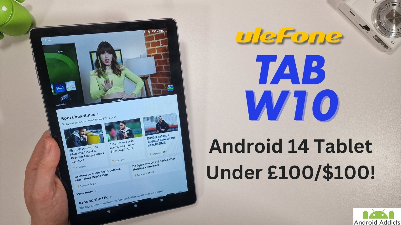 Ulefone Tab W10 Review - Cheap Android 14 10.1" Tablet!