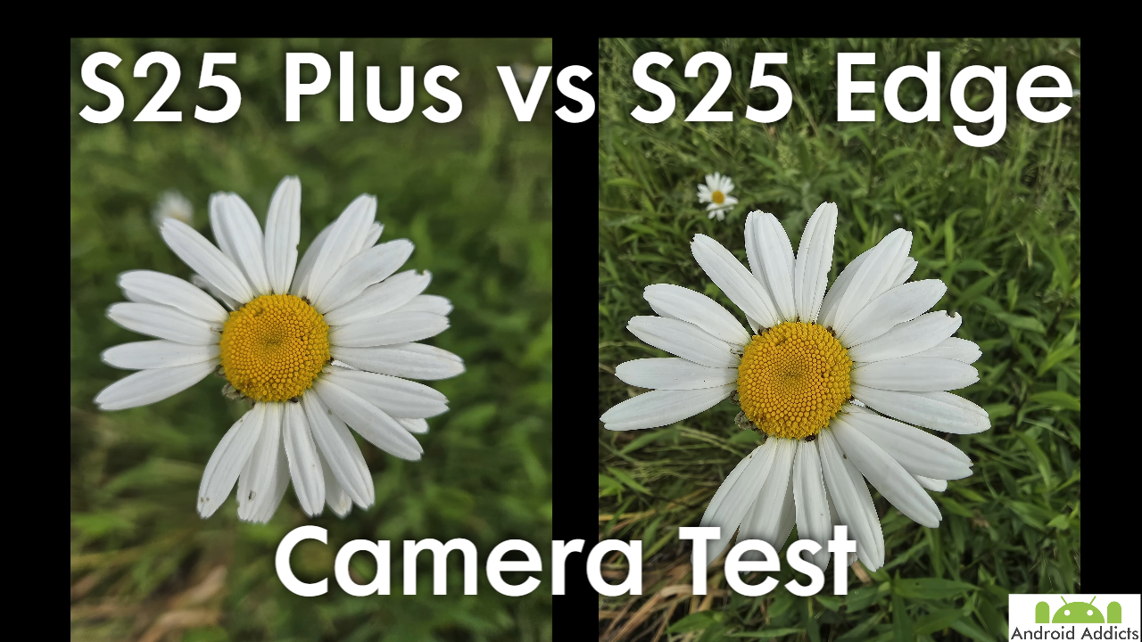 Samsung Galaxy S25 Plus vs S25 Edge Camera Test