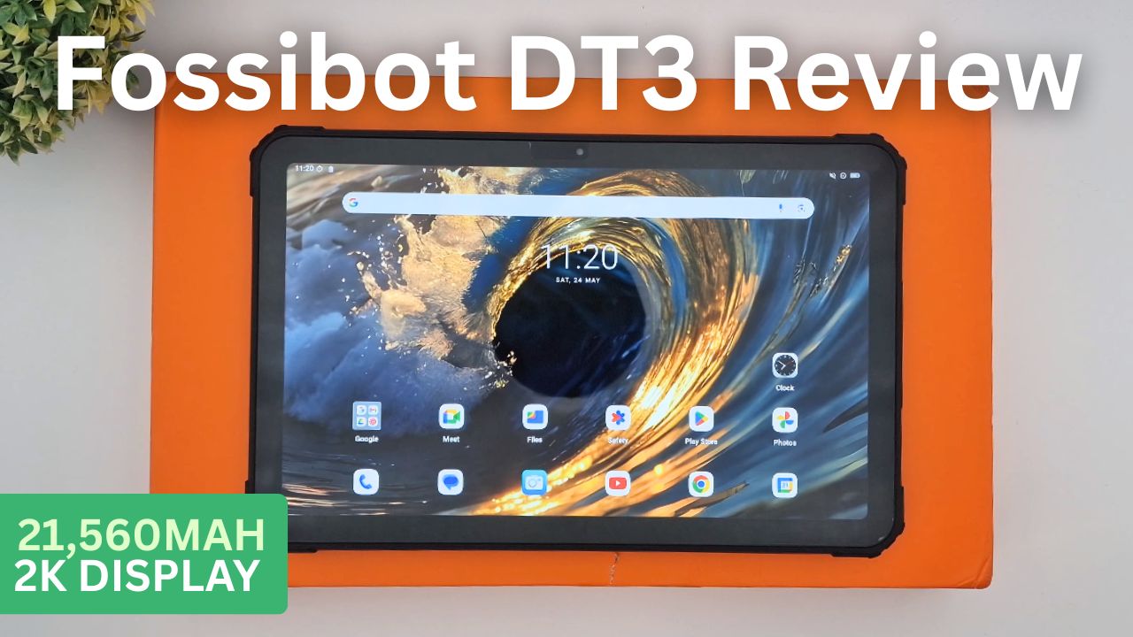 Fossibot DT3 Android 15 Rugged Tablet Review