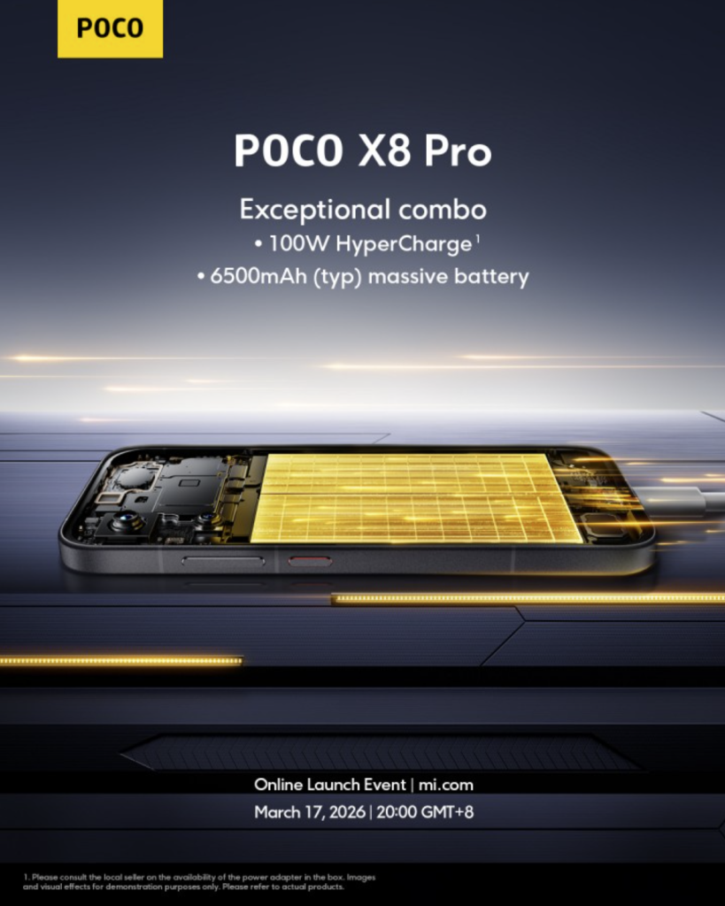 poco x8 pro max battery 1
