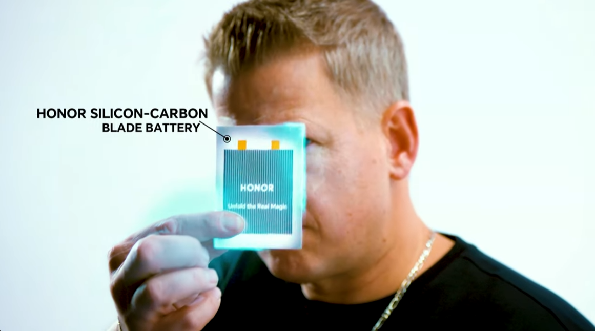 honor silicon carbon battery