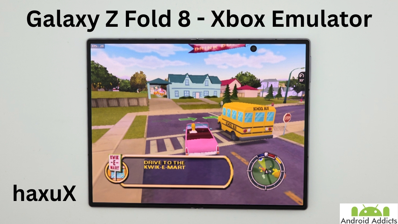 Galaxy Z Fold 8 - hakuX Original Xbox Emulator